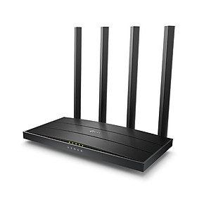 Router Wifi Băng Tần Kép TP-Link Archer C6 Gigabit AC1200 MU-MIMO - Hàng Chính Hãng