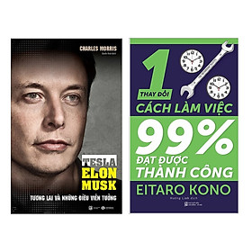 Hình ảnh Combo Kỹ Năng Mềm: Thay Đổi 1% Cách Làm Việc - Đạt Được 99% Thành Công + Tesla - Tương Lai Và Những Điều Viễn Tưởng (Bộ 2 Cuốn Sách Kỹ Năng Giúp Bạn Làm Việc Hiệu Qủa - Tặng Kèm Bookmark Green Life)