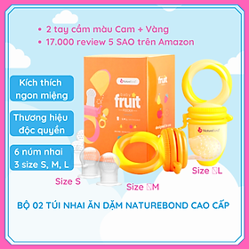 Túi Nhai Ăn Dặm Kích Thích Ngon Miệng Chính Hãng NatureBond Dựa Trên