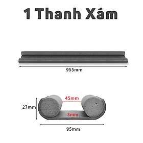 Mua Thanh chắn cửa chống ồn Nẹp chặn cửa chắn khe hở chống bụi  chống côn trùng  chống thoát hơi gió điều hòa