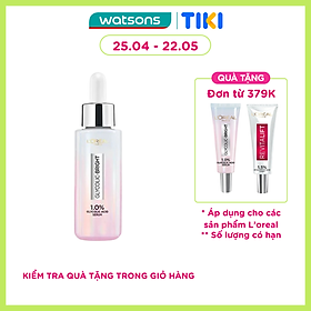 Tinh Chất L'Oreal Paris Dưỡng Sáng Da Tức Thì Glycolic Bright Instant Glowing Serum 30ml