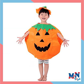 Bí ngô halloween - Bộ đồ hóa trang Halloween quả bí ngô cho bé 2-6 tuổi