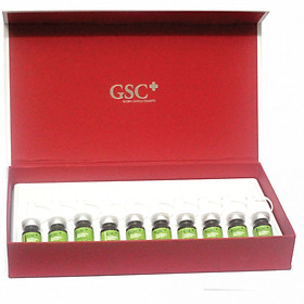 Bộ nguyên hộp 10 tế bào gốc GSC hỗ trợ điều trị sẹo rỗ GA ANTI AGEING AMPOULE