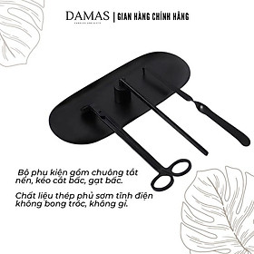 Mua Bộ Phụ Kiện 3 món Chăm Sóc Nến Thơm Chuyên Dụng (chuông  khều  kéo)