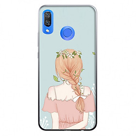 Ốp lưng cho điện thoại HUAWEI Nova 3i Phía sau một cô gái 1