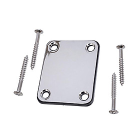 1 Set Guitar Neck Plate For Electric Guitar Bass Replacement