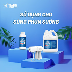 DUNG DỊCH NANO BẠC DIỆT KHUẨN NANO XPURE 35PPM 4 LÍT-KHỬ KHUẨN, KHỬ MÙI