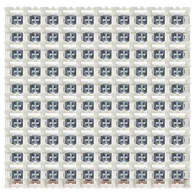 100Pcs Silver Switch Dust-Proof Durable for Mechanical Keyboard