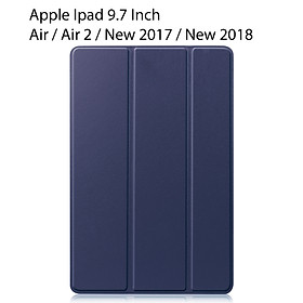 Bao Da Cover Cho Apple Ipad Air / Air 2 / Pro 9.7 / New 2017 / New 2018 Hỗ Trợ Smart cover