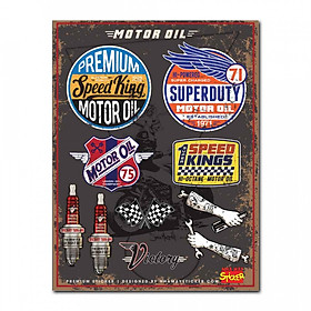 Nơi bán Hình dán - Premium Sticker - Motor Oil - Giá Từ -1đ