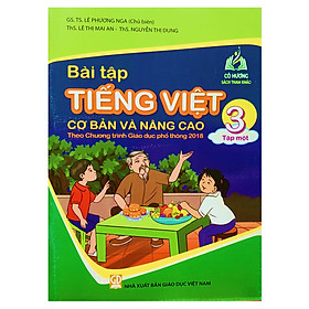 Sách - Bài tập Tiếng Việt lớp 3 tập 1 cơ bản và nâng cao