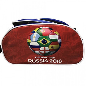 Túi đựng giày thể thao 2 ngăn 3D World Cup 2018 - Màu Ngẫu Nhiên