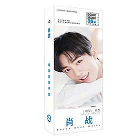 Bookmark Tiêu Chiến đánh dấu sách 36 thẻ ảnh