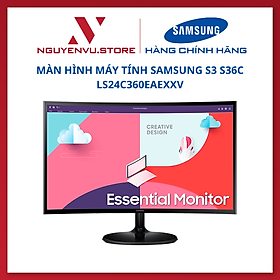Mua Màn hình máy tính Samsung S3 S36C LS24C360EAEXXV (24 /FHD/VA/75Hz/4ms/Cong) - Hàng chính hãng