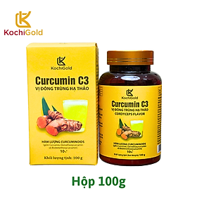 Bột Curcumin C3 vị Đông trùng hạ thảo