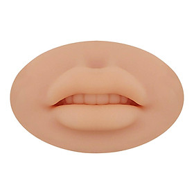 5D Silicone Lips Practice Permanent Soft for Beginners Piercing Practice Light