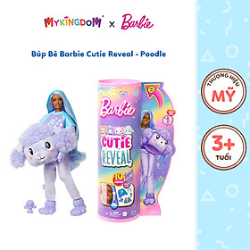 Đồ Chơi Búp Bê Barbie Cutie Reveal - Poodle BARBIE HKR05 HKR02