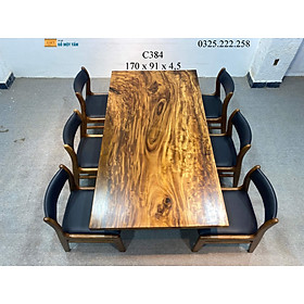 Mua Bàn Ăn Gỗ Me Tây  Bàn Cafe Gỗ Me Tây  Bàn Gỗ Me Tây Nguyên Tấm Dài 1 7m Rộng 91cm Dày 4 5cm