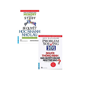 Combo Bí Quyết Học Nhanh Nhớ Lâu + Người Thông Minh Giải Quyết Vấn Đề Như Thế Nào? (Bộ 2 Cuốn)