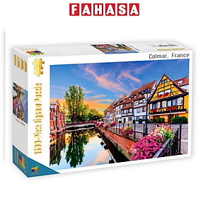 Bộ Tranh Ghép Hình Minh Châu - 60 x 80 cm (1500 Mảnh Ghép) - Colmar France