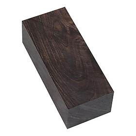 Block Ebony Lumber Crafts Material DIY Blank Knife Handle Wood