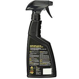 Meguiar's Dưỡng đen nhựa, cao su nội thất - độ bóng tự nhiên - Natural Shine Vinyl & Rubber Protectant - G4116, 473 ml