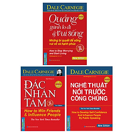 Download sách Combo Hộp Sách 3 Cuốn (Đắc Nhân Tâm + Quẳng Gánh Lo Đi Và Vui Sống + Nghệ Thuật Nói Trước Công Chúng) (Tái Bản)