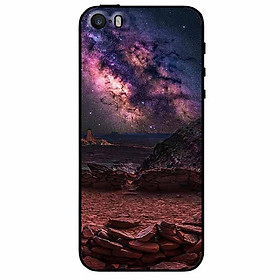 Ốp lưng dành cho Iphone 5/5s/5se mẫu Trời Đất Galaxy