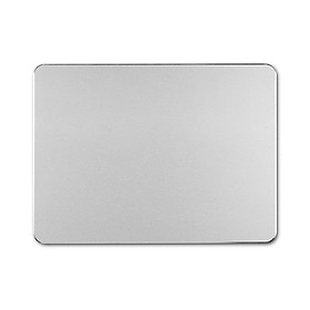 Metal Mouse Pad Aluminum Alloy Mouse Mat Ultra-thin Anti-slip Wear-resistant Scratch-resistant Mouse Pad Silver