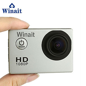 Máy ảnh hành động chống thấm nước Winait Full HD1080p với màn hình TFT 1,5 '' và màu thiên thần rộng 170 độ