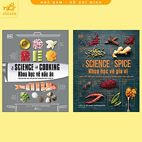 Sách - Combo Khoa học về nấu ăn - Khoa học về gia vị (Nhã Nam HCM)