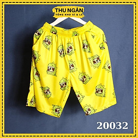 Quần Đùi Thun Unisex Cho Nam Nữ Chất Đẹp Cao Cấp Mặc Nhà 20032