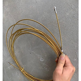 Mua Dây mồi luồn ống đầu bánh xe làm bằng cáp lụa đường kính 4mm  dây mồi dây luồn ống dây điện sợi cáp vàng