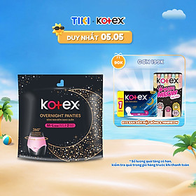 Kotex đêm dạng quần cõ M/L  2 quần