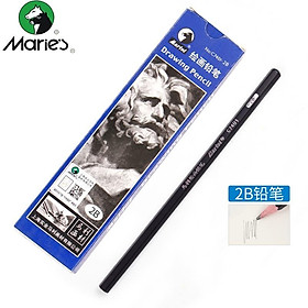 Marie's painting pencil 7B carbon pen sketch practice test pencil 12 boxed C7401