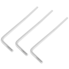 3x Electric Guitar Parts Tremolo Arm Whammy Bar for Electric Guitar, Silver