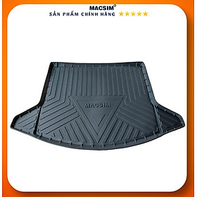 Thảm lót cốp xe ô tô MAZDA CX5 2017+ (qd) nhãn hiệu Macsim chất liệu TPV cao cấp màu đen