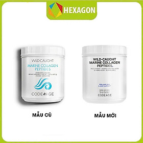 Bột Collagen Thủy phân Wild caught Marine collagen peptides CodeAge Giúp đẹp da 450g
