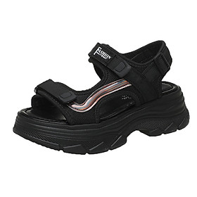 Giày Sandal nữ kiểu dáng mới chống trơn, trượt – GSDN04 - 36 -  đen 