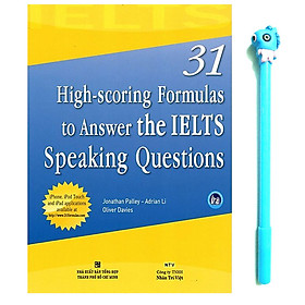 Hình ảnh 31 High-scoring Formulas To Answer The IELTS Speaking Questions ( Tặng Kèm Bút )