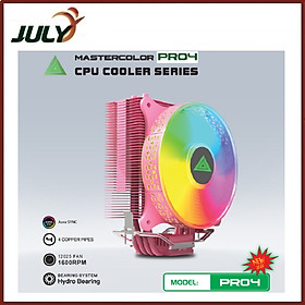 Mua ️ Quạt Tản Nhiệt VSPTECH Cooler PRO4 LED ARGB - Giao Màu Ngẫu Nhiên ( Hàng chính hãng) -JL