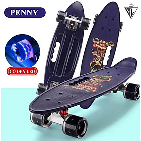Ván trượt Skateboard keentore Penny cầm tay nhiều màu có đèn led