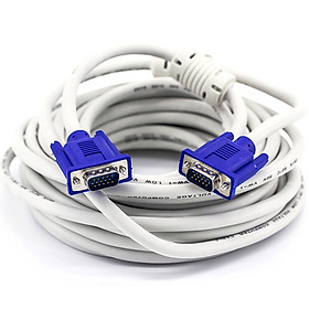 Dây VGA trắng độ dài tùy chọn
