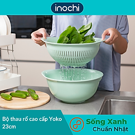 Mua Bộ Thau Rổ Nhựa Cao Cấp Yoko INOCH - Nhựa Cao Cấp Chắc Chắn Sang Trọng  Gọn Gàng  An Toàn Cho Sức Khoẻ