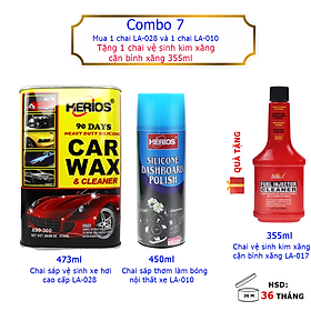 Combo 3 sản phẩm chăm sóc xe hơi Herios CB-07CC 1278ml