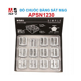 Combo 2 cái gọt bút chì sắt M&G APSN1230 gọt bút chì phác thảo