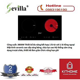 Mua Bếp Điện Từ Hồng Ngoại Sevilla SV-202IH - Hàng chính hãng