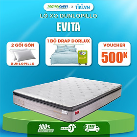 Nệm Lò Xo Túi Một Sợi Dunlopillo Evita - NEW