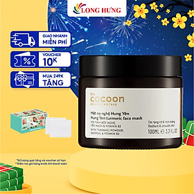 Mặt nạ nghệ Hưng Yên Cocoon giúp da rạng rỡ và mịn màng (30ml/100ml) - Hàng chính hãng