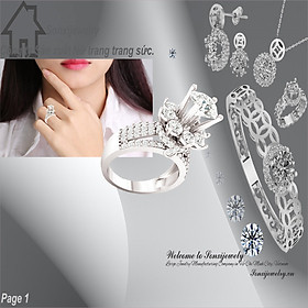 NHẪN NỮ MẪU ĐẸP 1501